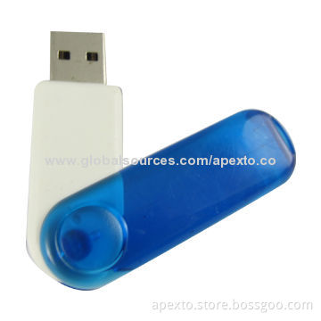 USB Memory Stick with 512M/1GB Capacity, 10-year Minimum Data Retention, Support Data Preload